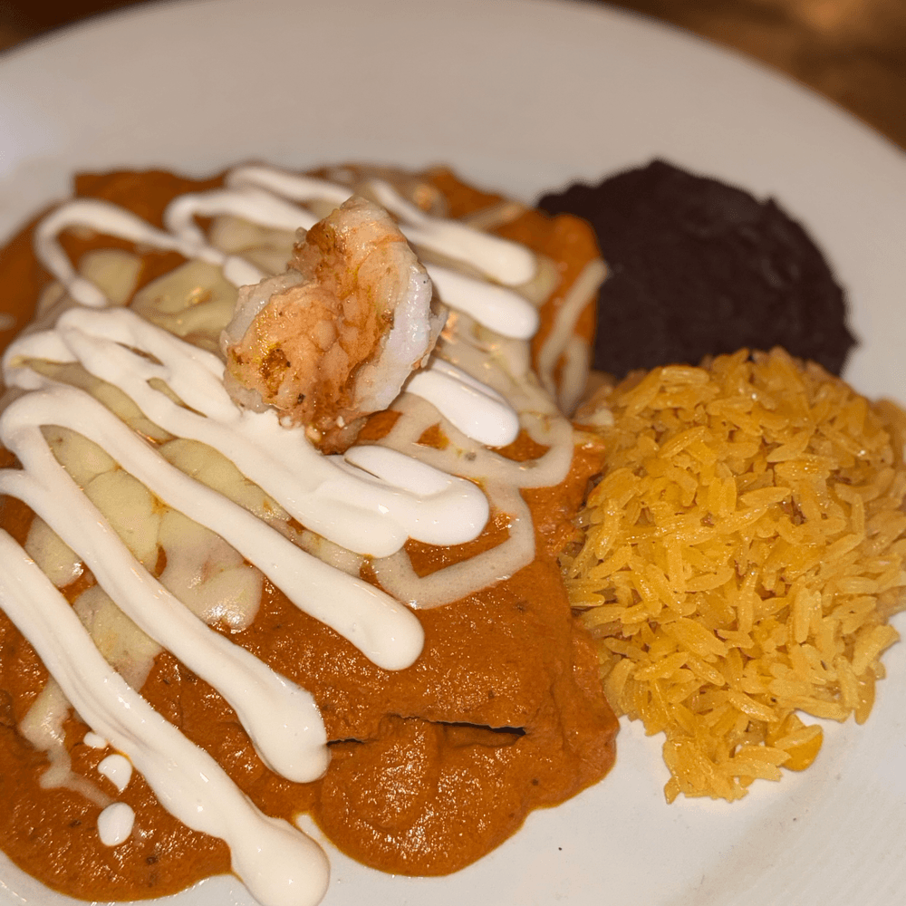 Seafood Enchiladas