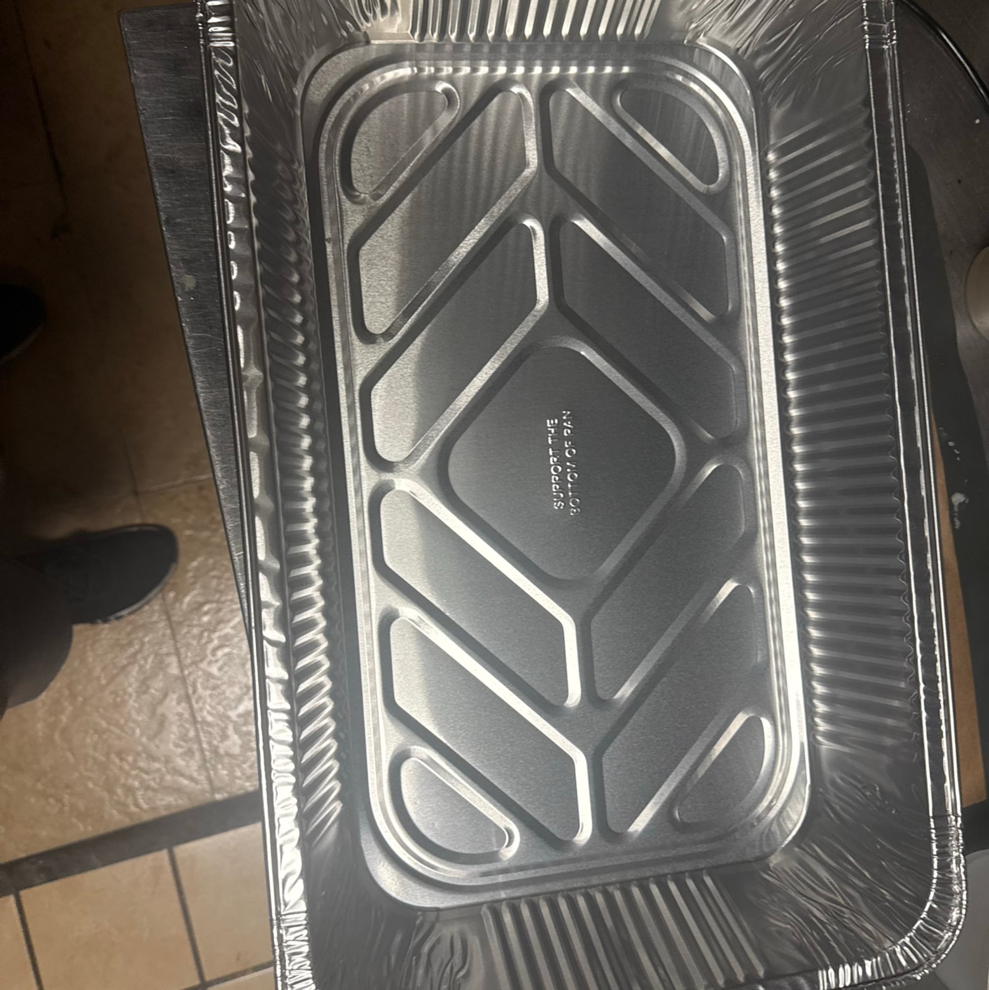 No Dishes Aluminum Server Trays