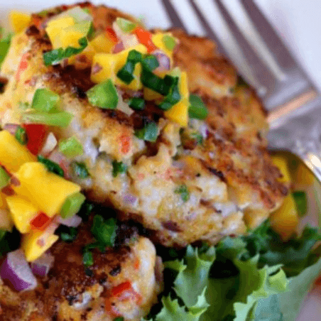 Jumbo Lump Crab Cake Salad