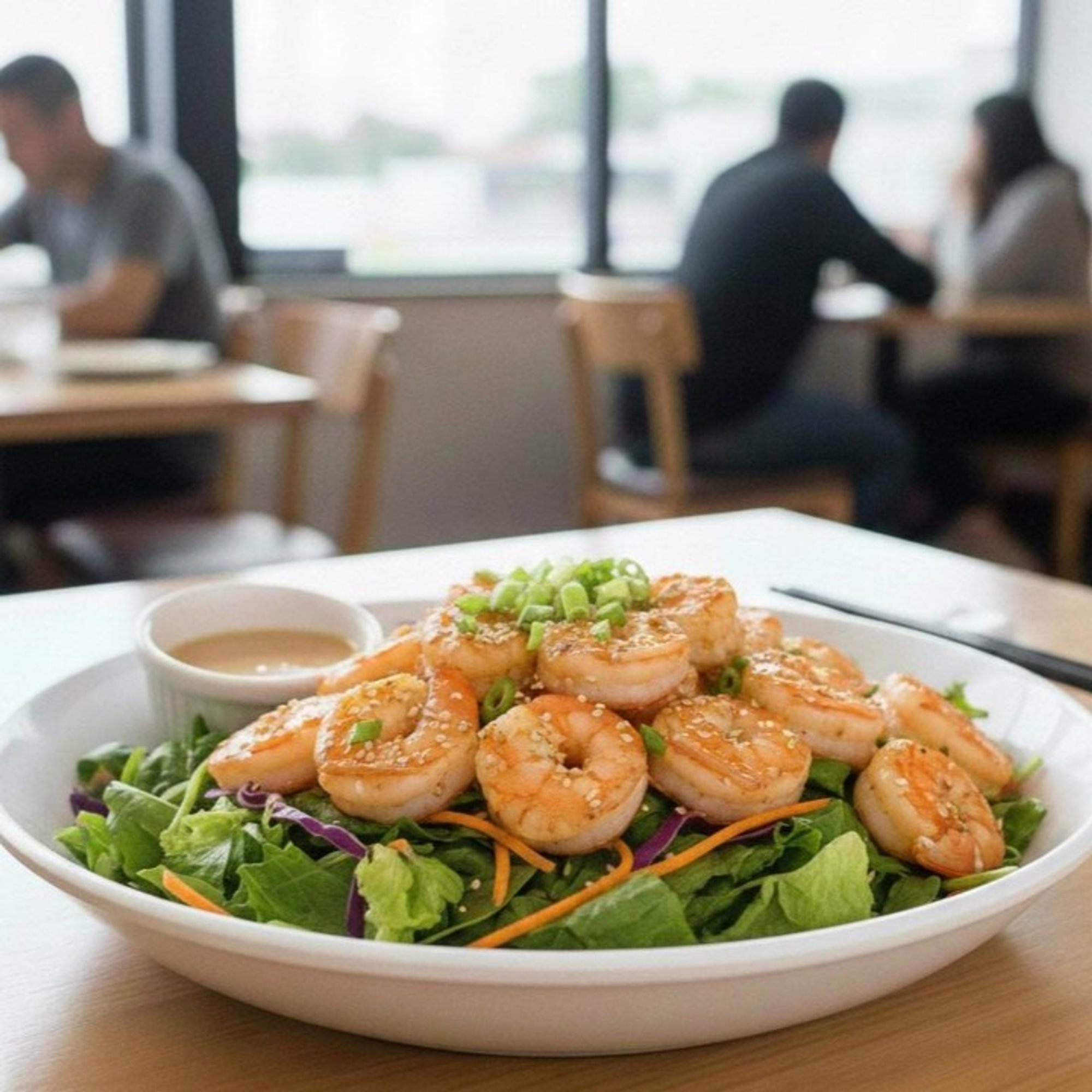 Japan Grilled Shrimp Salad (Chips)