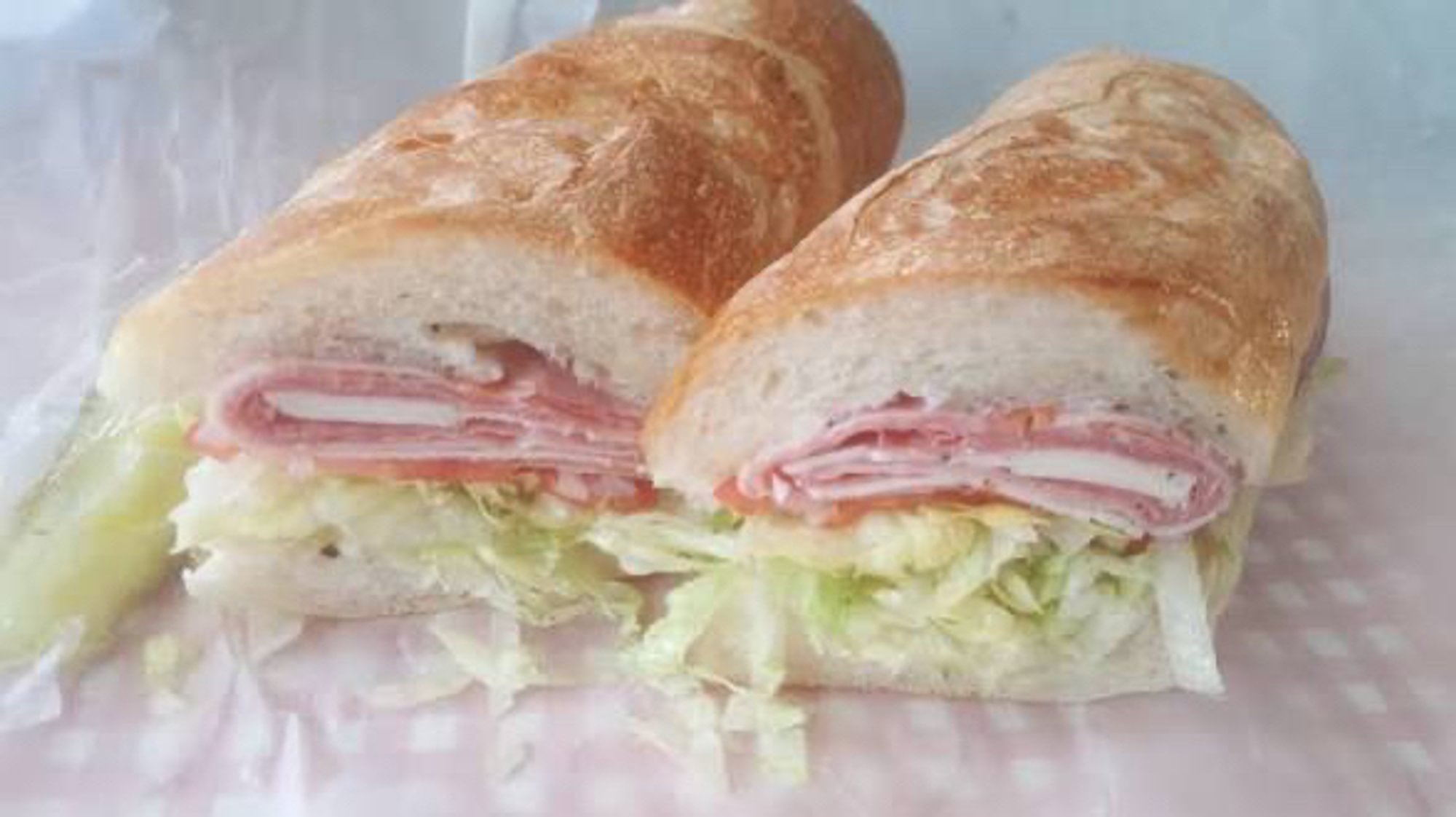 Ham & Cheese Sub - Large 10”
