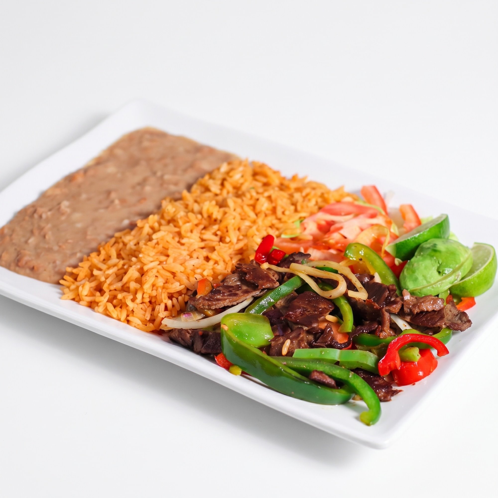 Fajitas Asada Plate