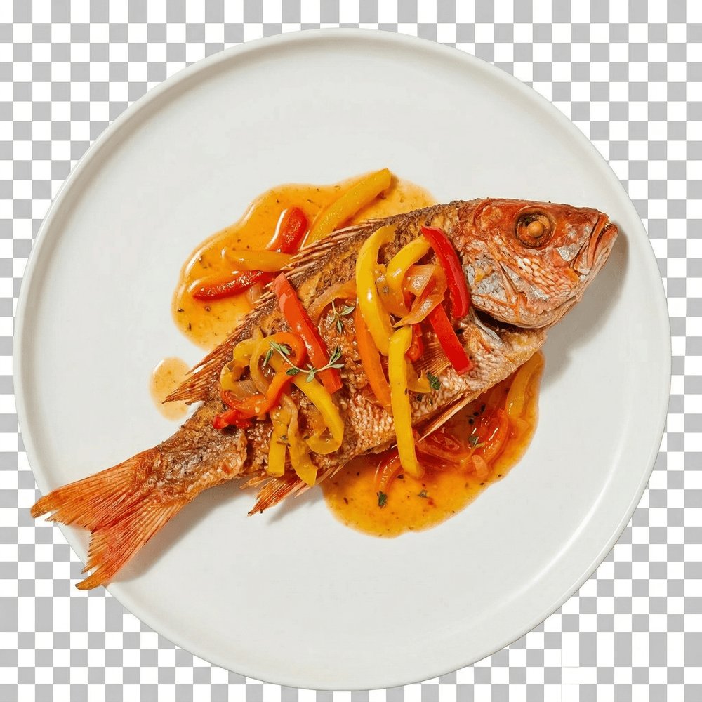 Fried Red Snapper Fish
