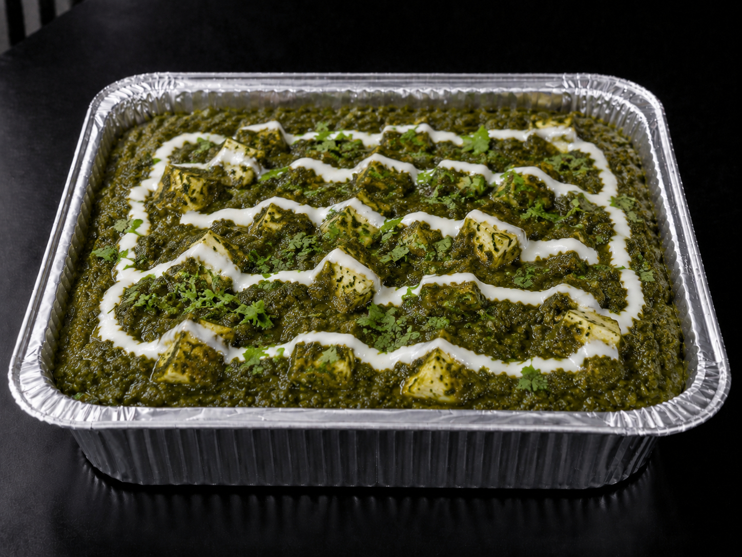Creamy Saag Paneer Tray