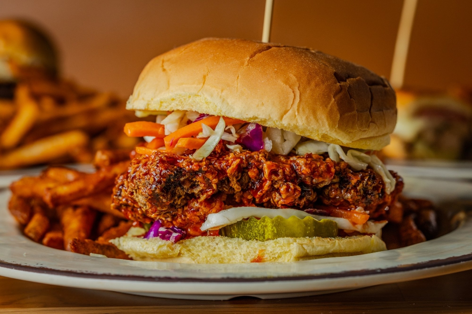 KOREAN FRIED CHICKEN SANDWICH