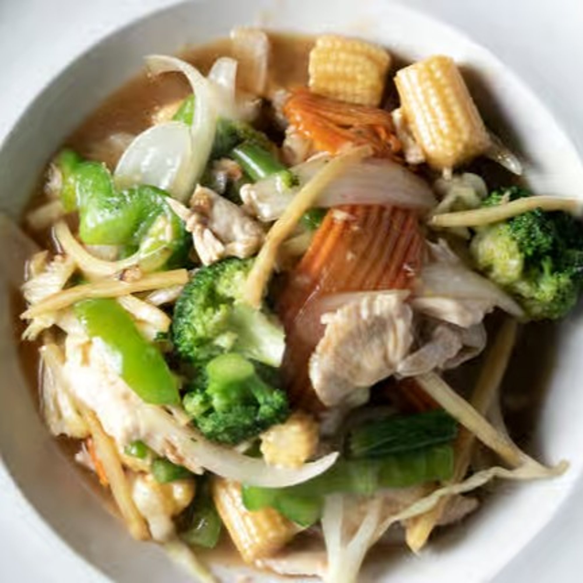 Stir Fried Vegetables (Dinner)