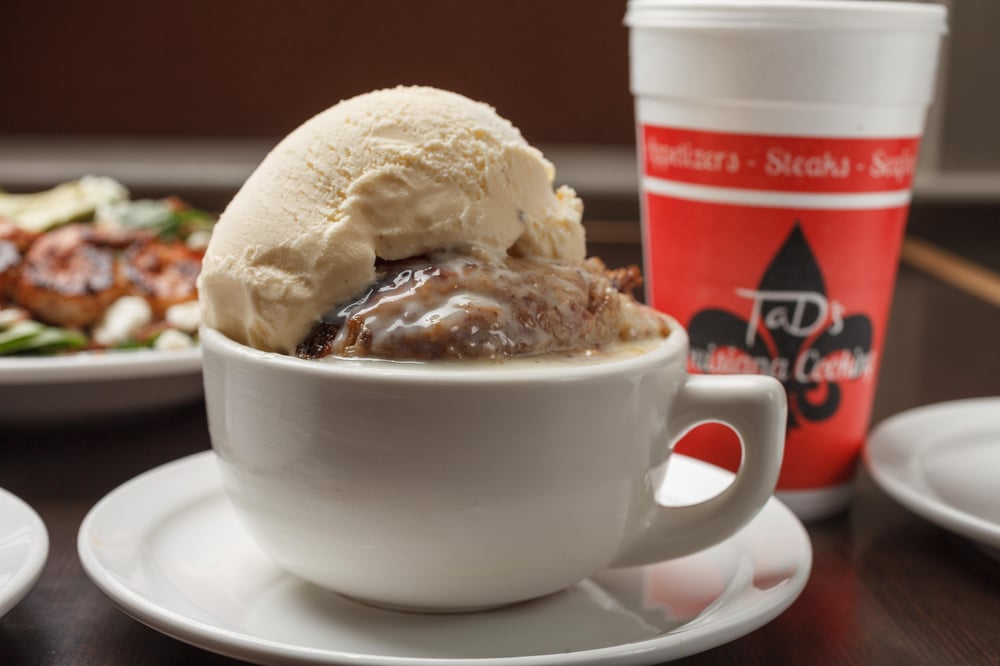 Ms. Nancy's White Chocolate Bread Pudding