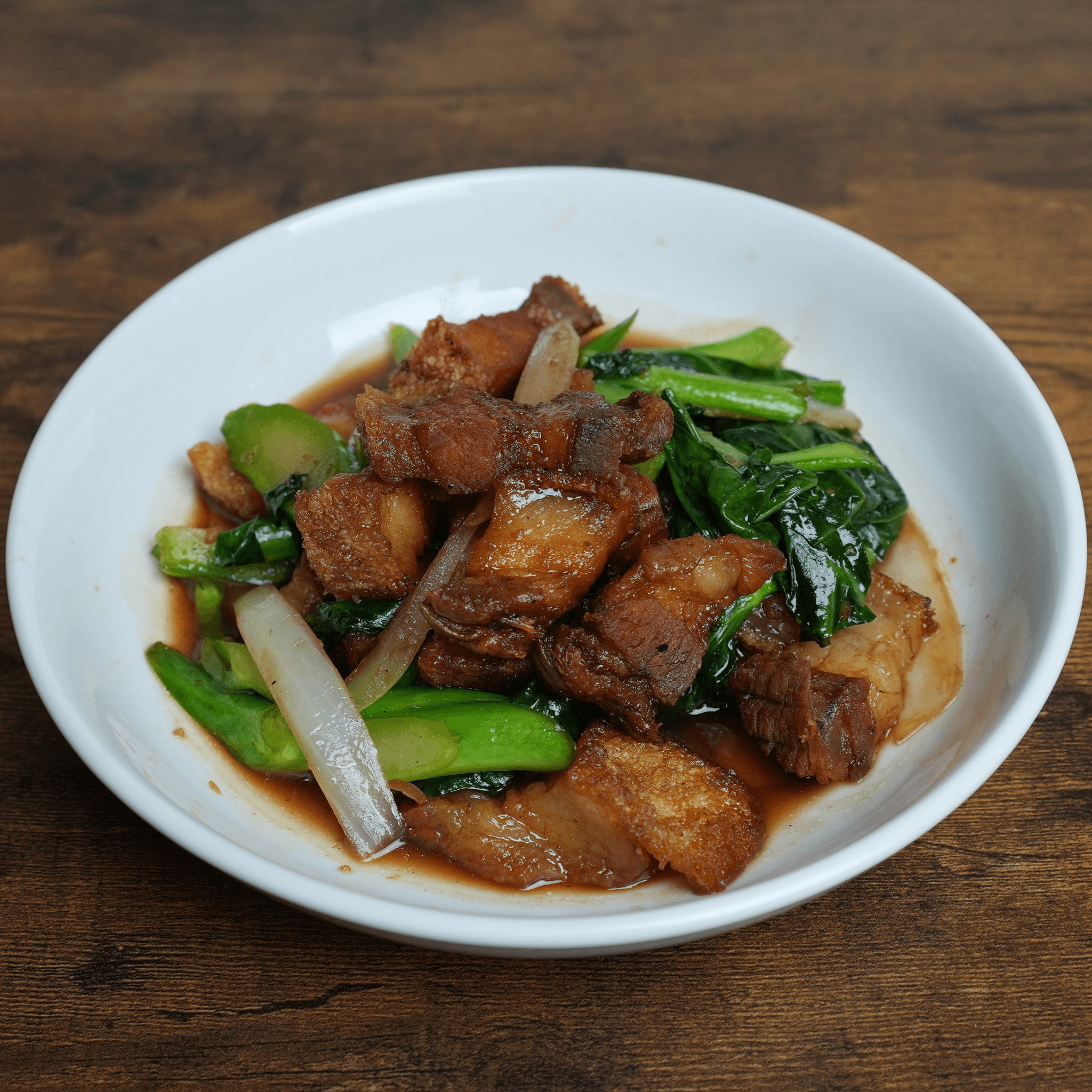 Pork Belly with Chinese Broccoli