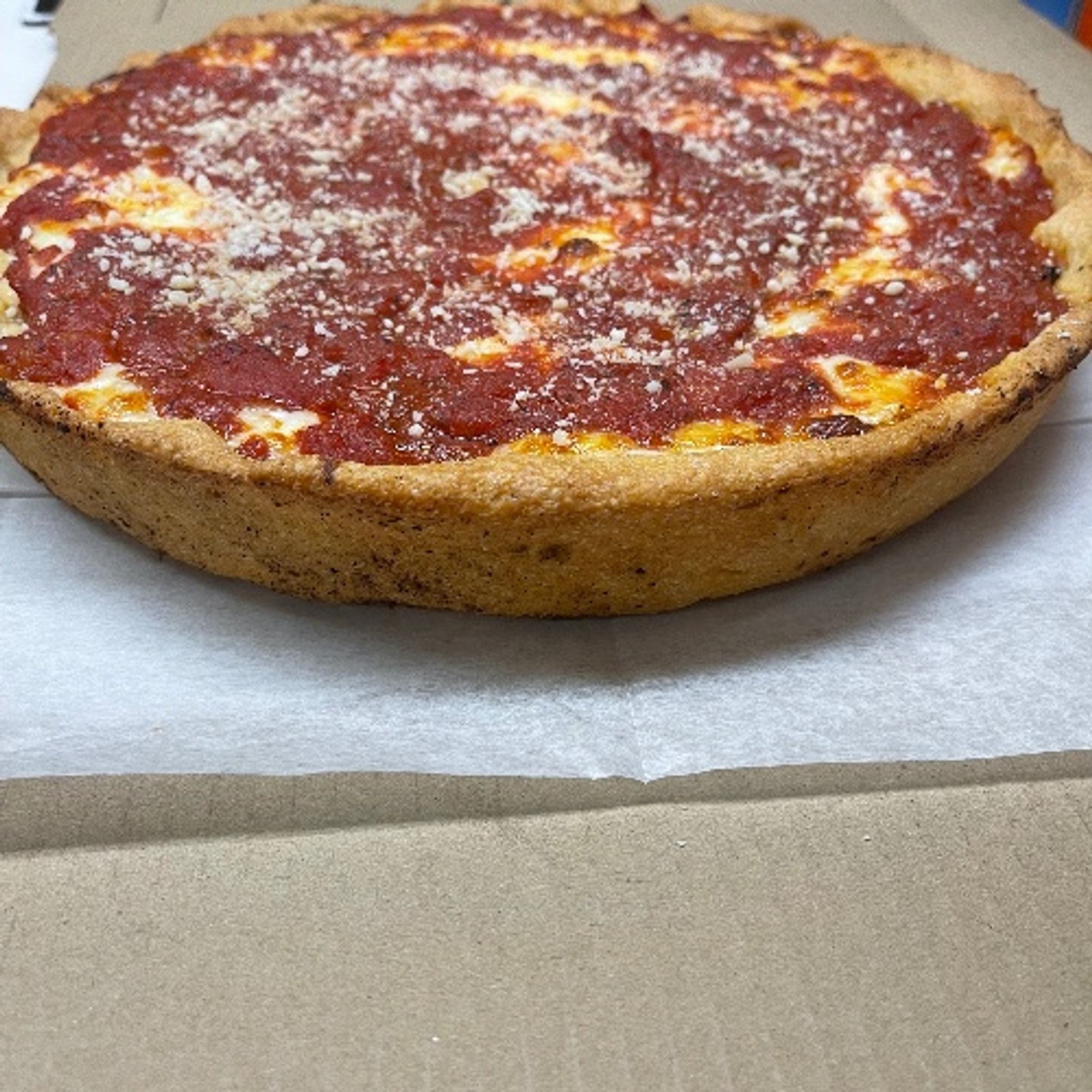 Regular Deep Dish Pizza