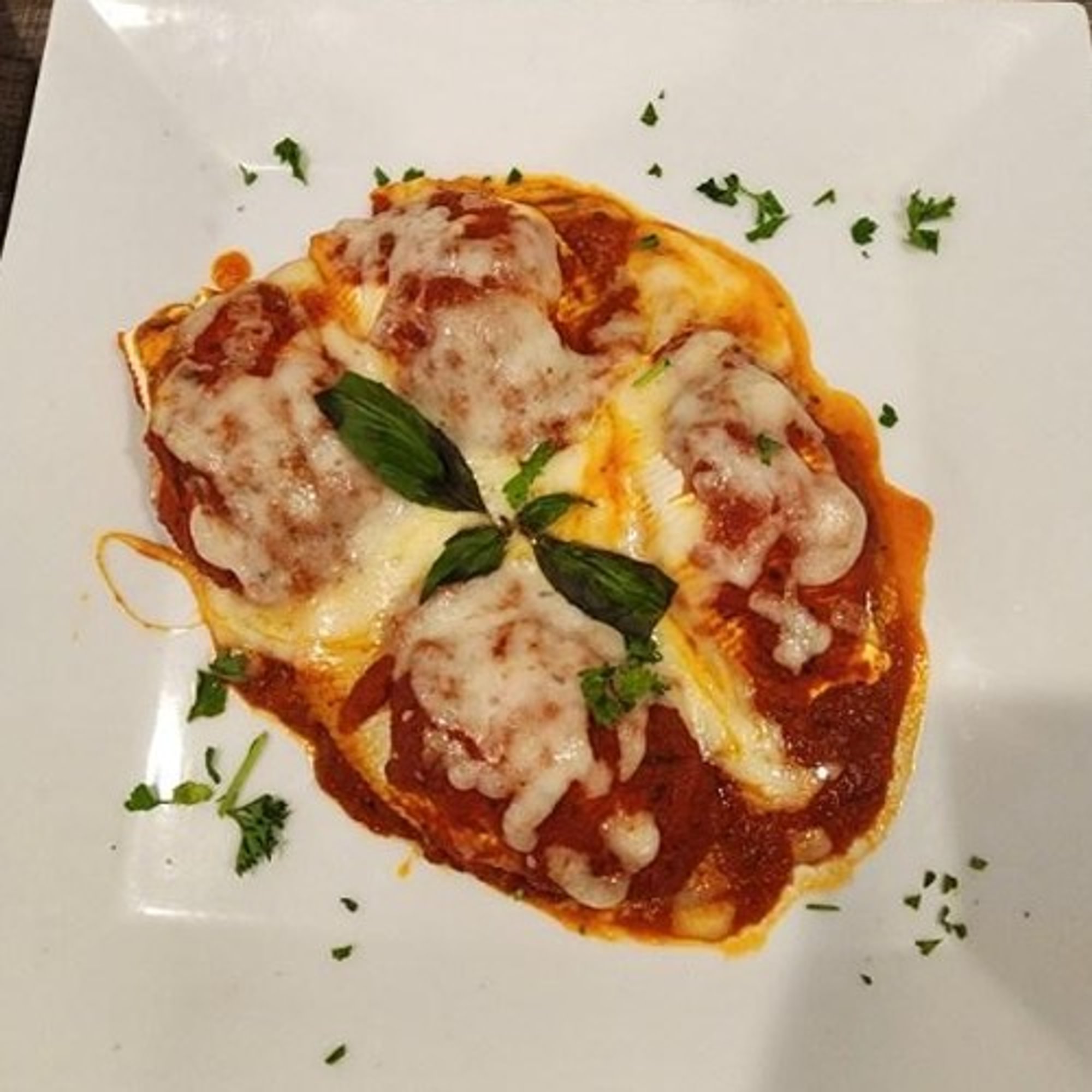 Meatballs with Homemade Marinara