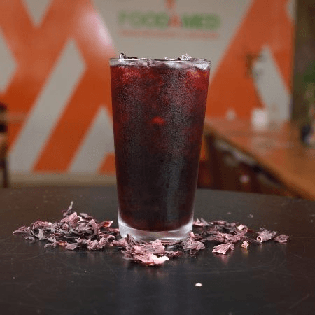 Hibiscus Iced Tea, 12oz