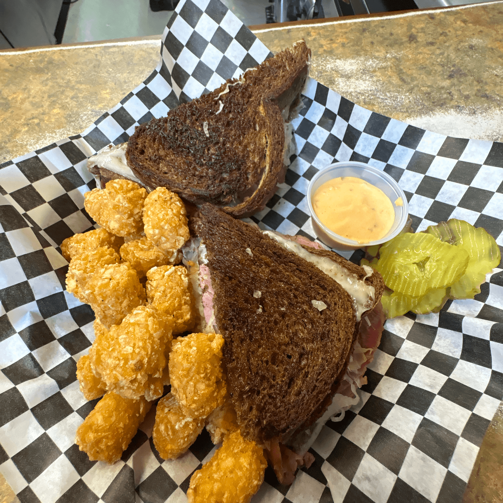 Reuben Corned Beef Sandwich