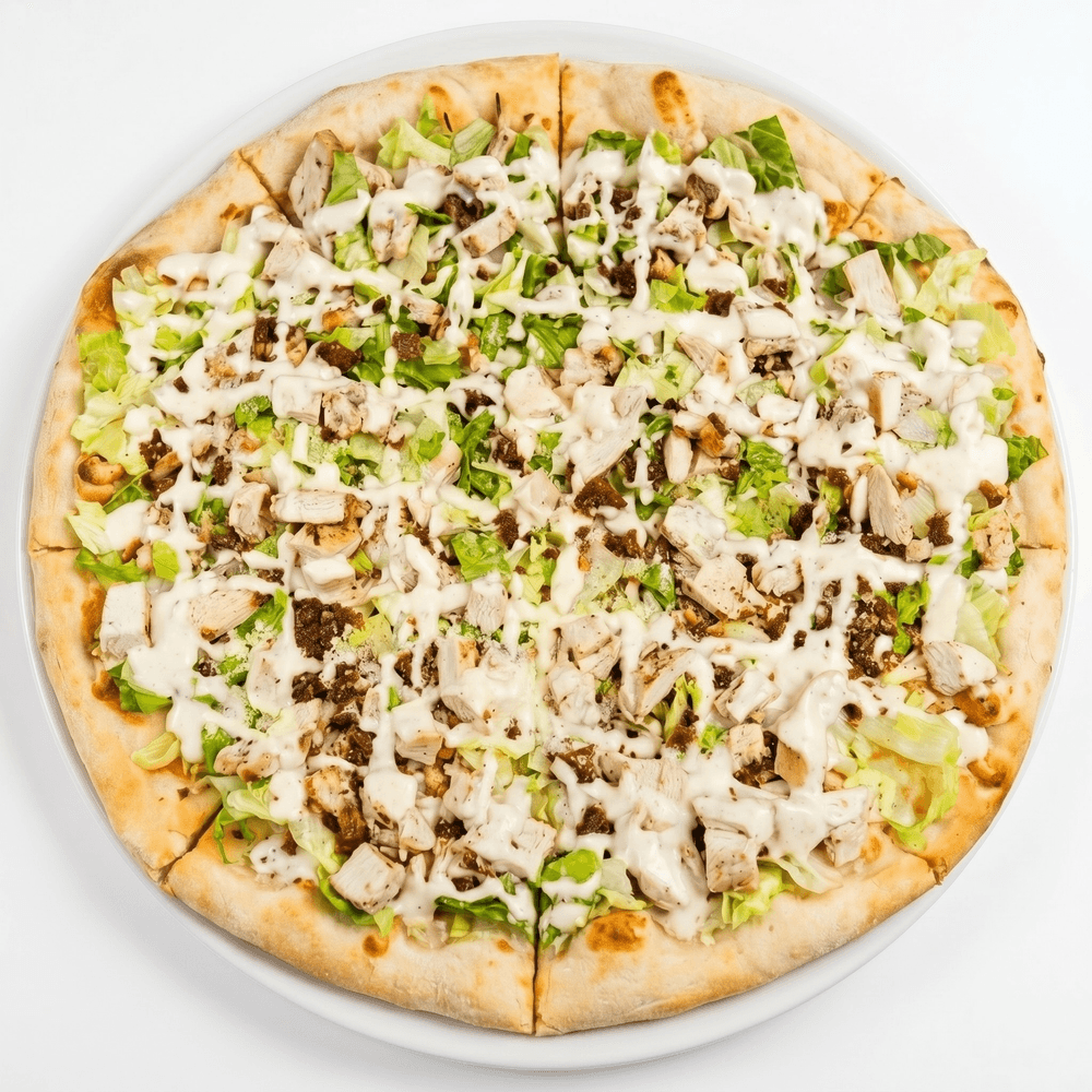 Caesar Salad Pizza