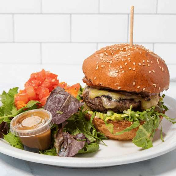 Grass Fed Beef Burger