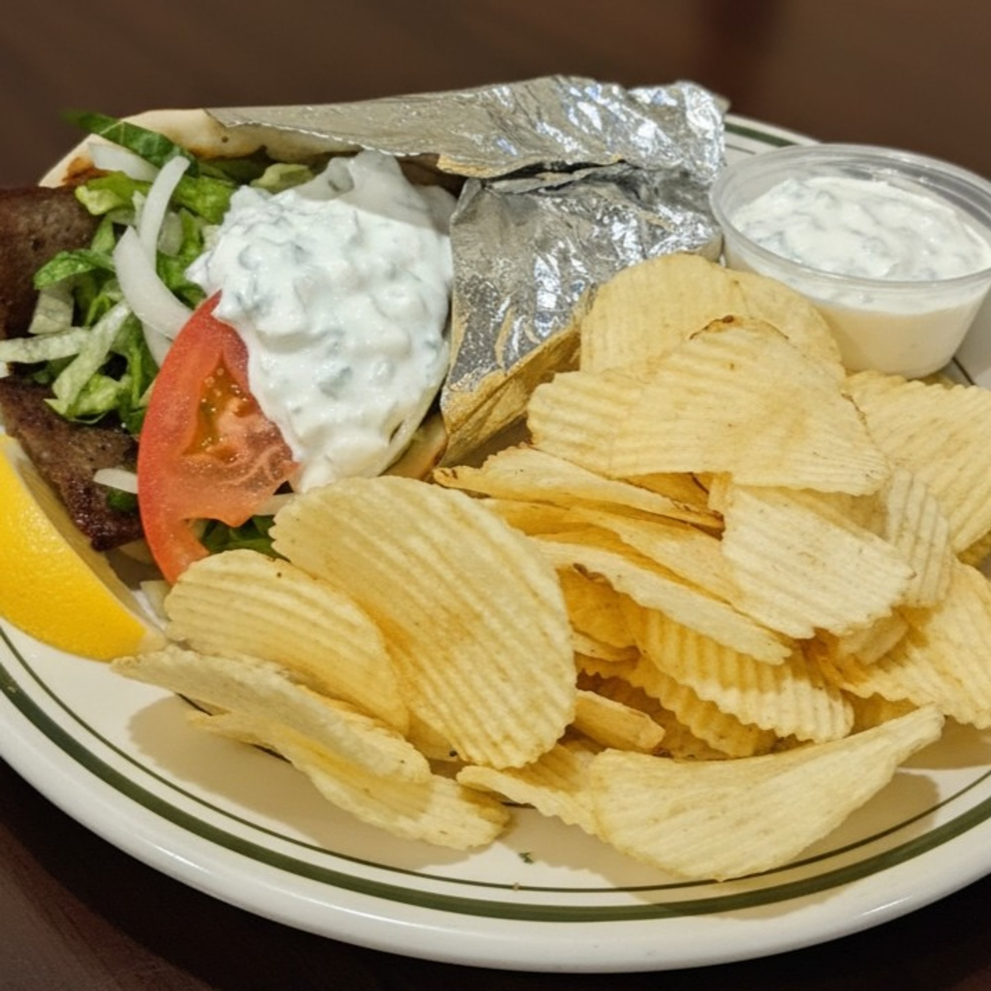 Lamb Gyro Sandwich