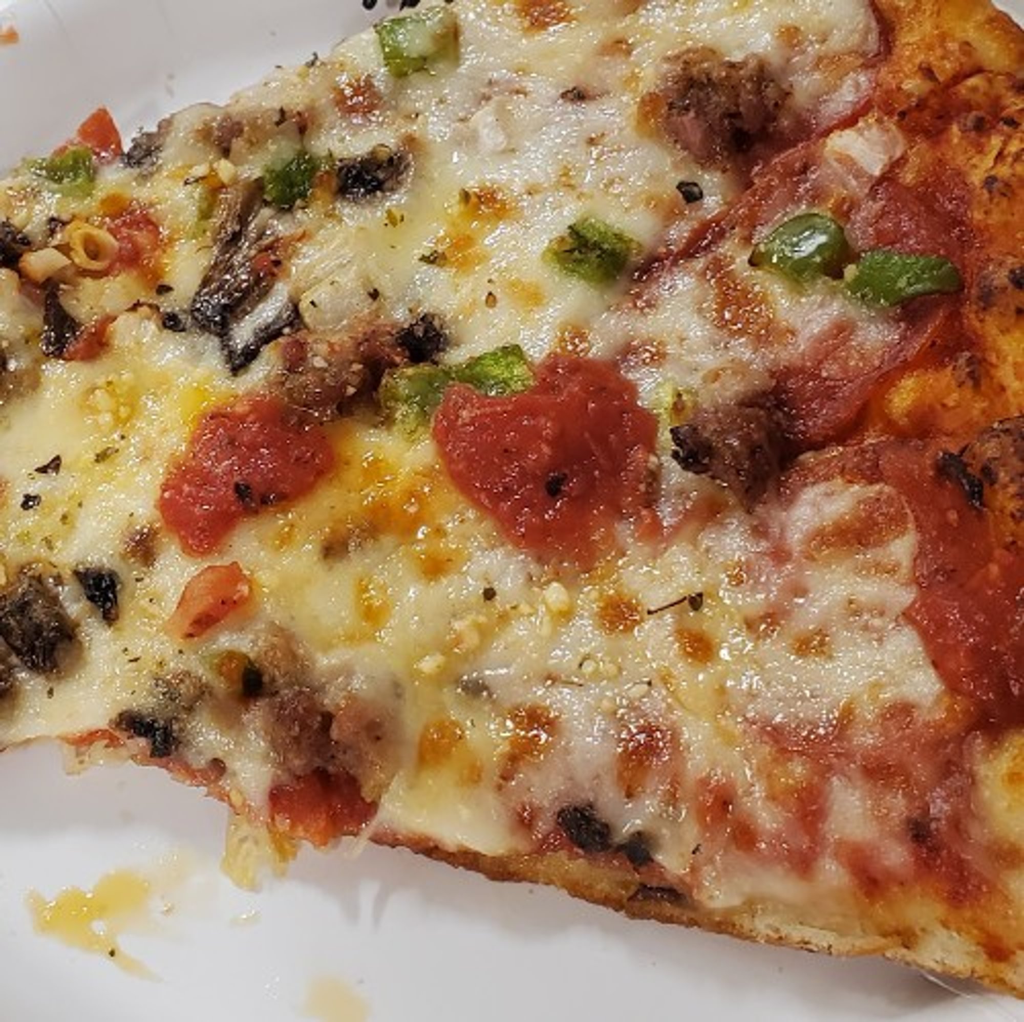 Supreme Pizza Slice