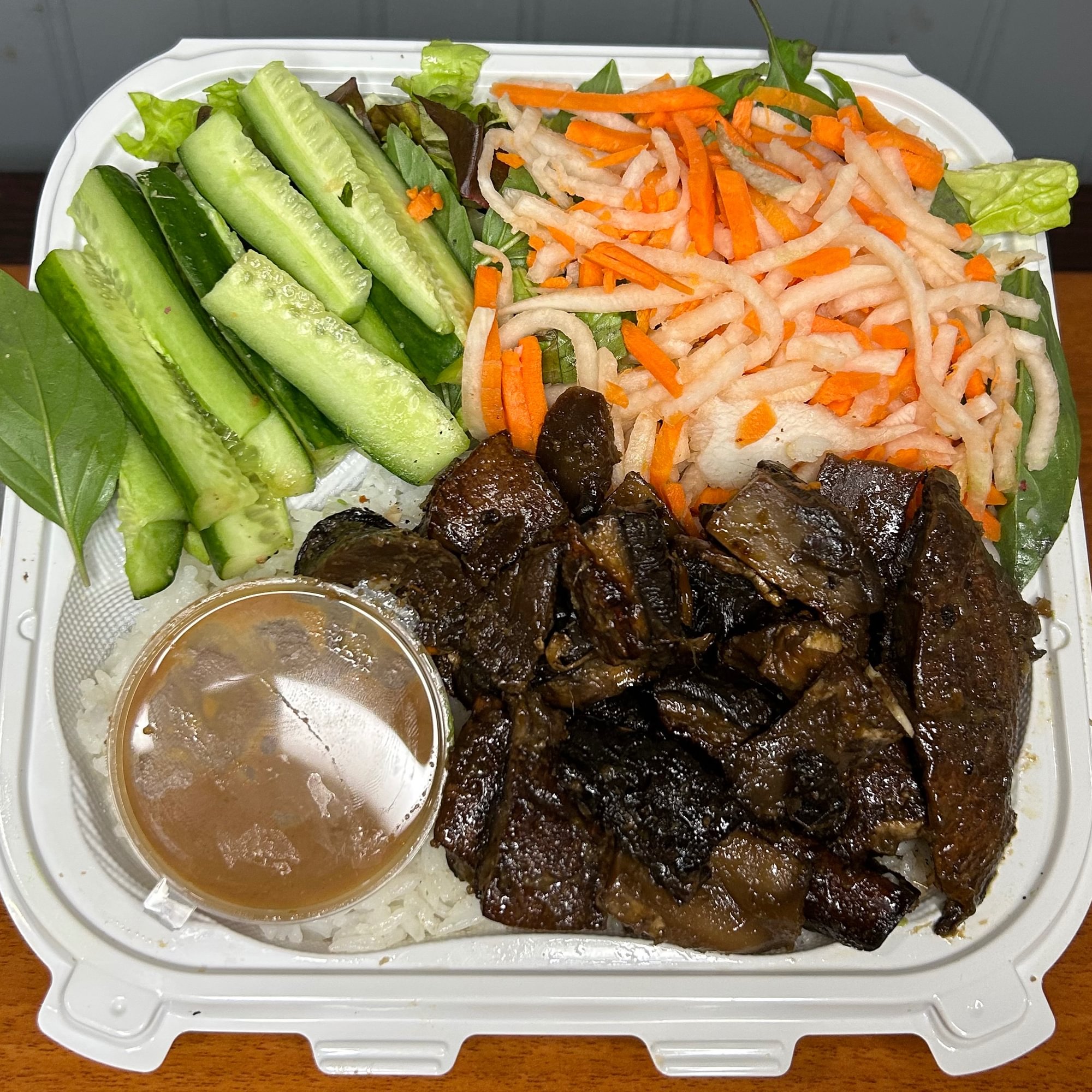 Portobello Mushroom Rice Bowl