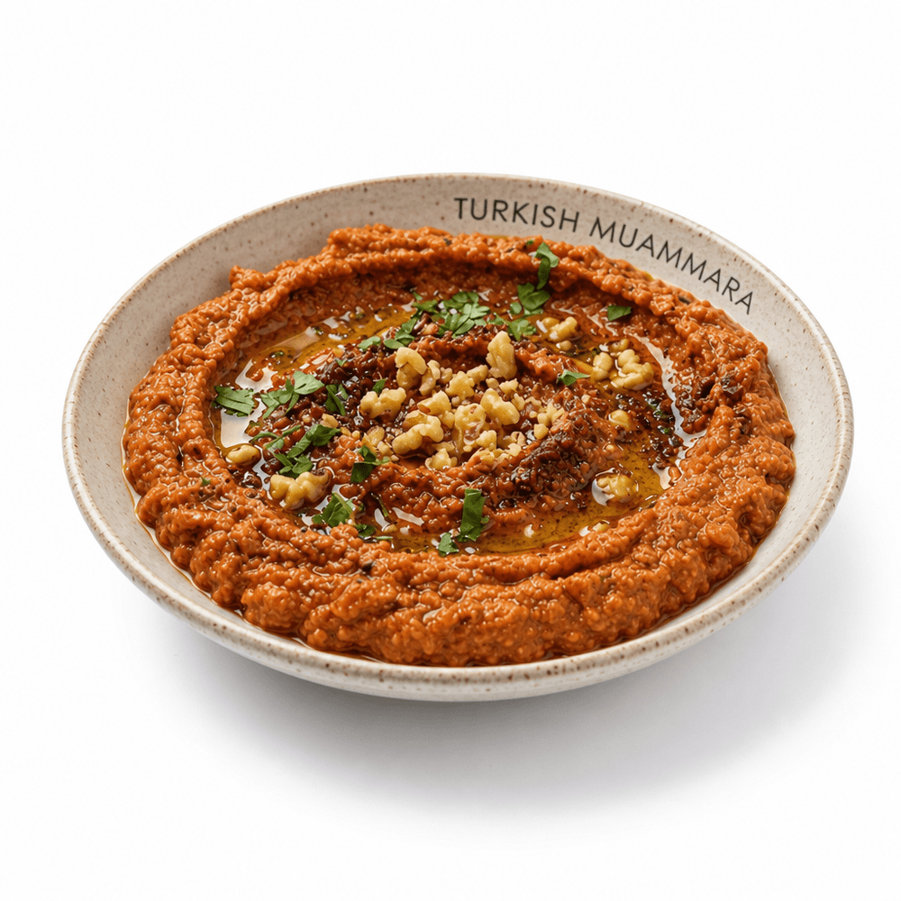 Muammara (Roasted Red Pepper Dip)
