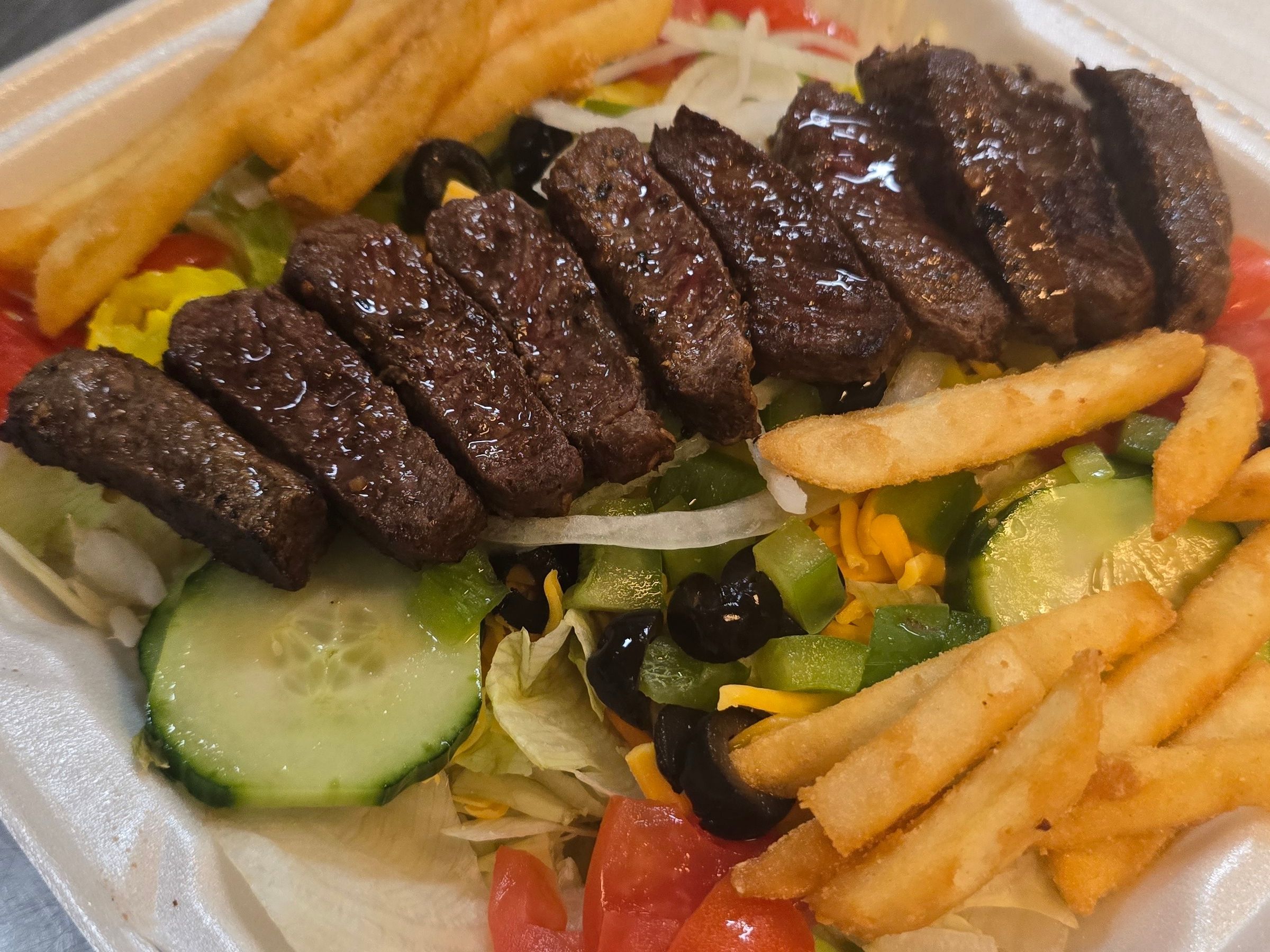 Steak Salad Strip Steak (6 oz.)