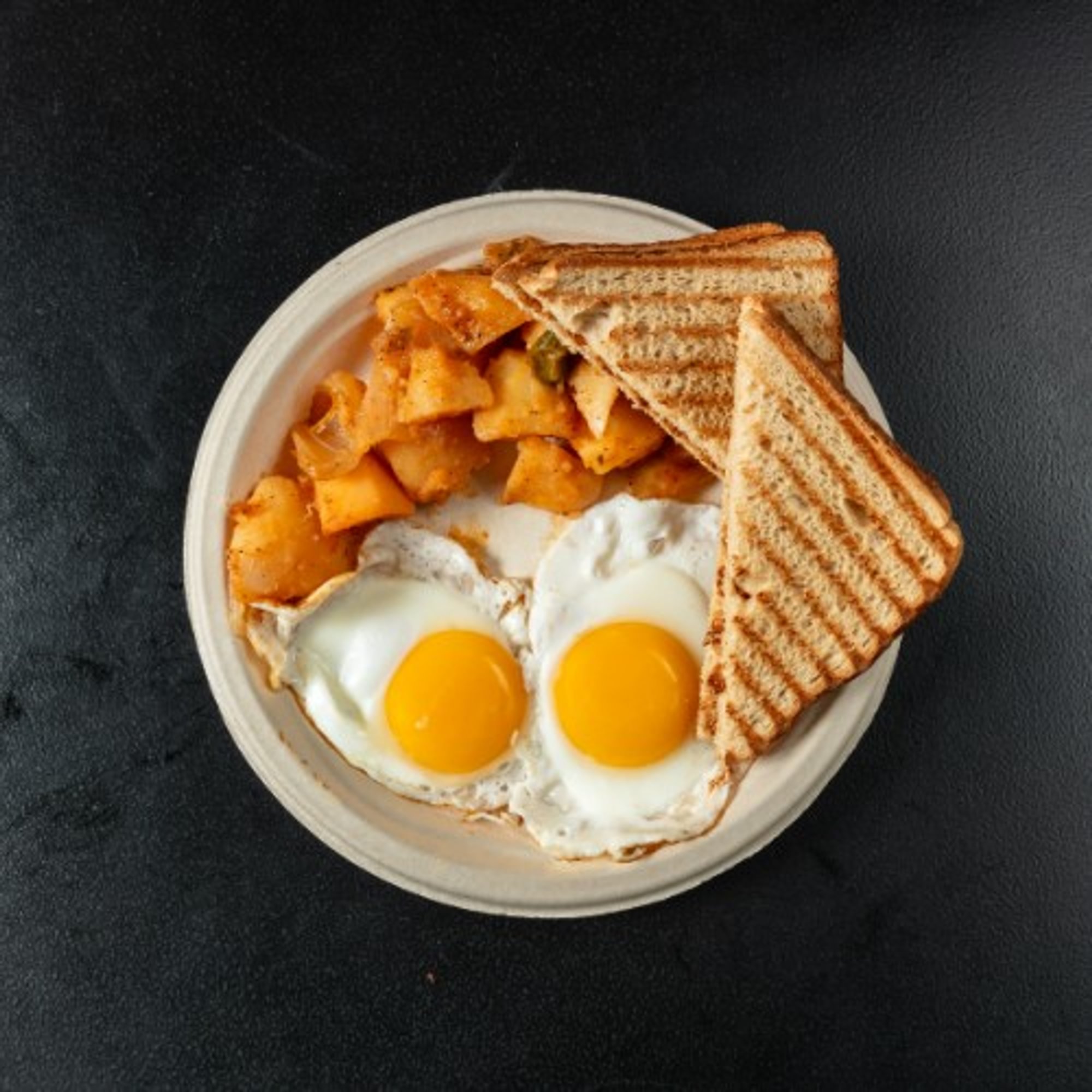 Two Egg Platters