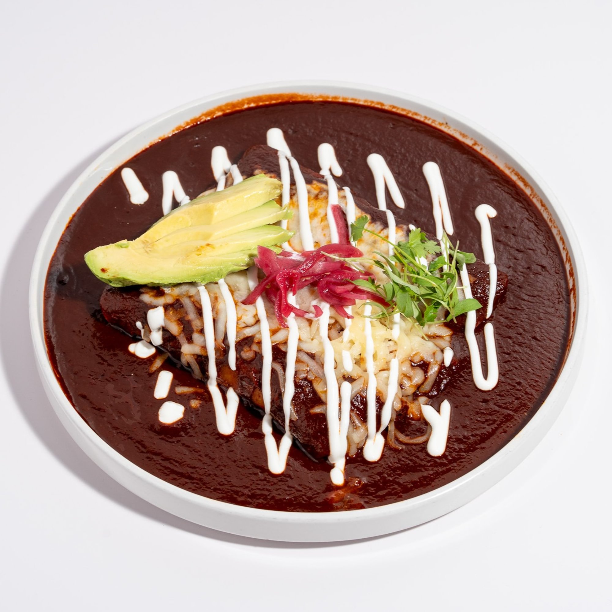 Enchiladas de Mole