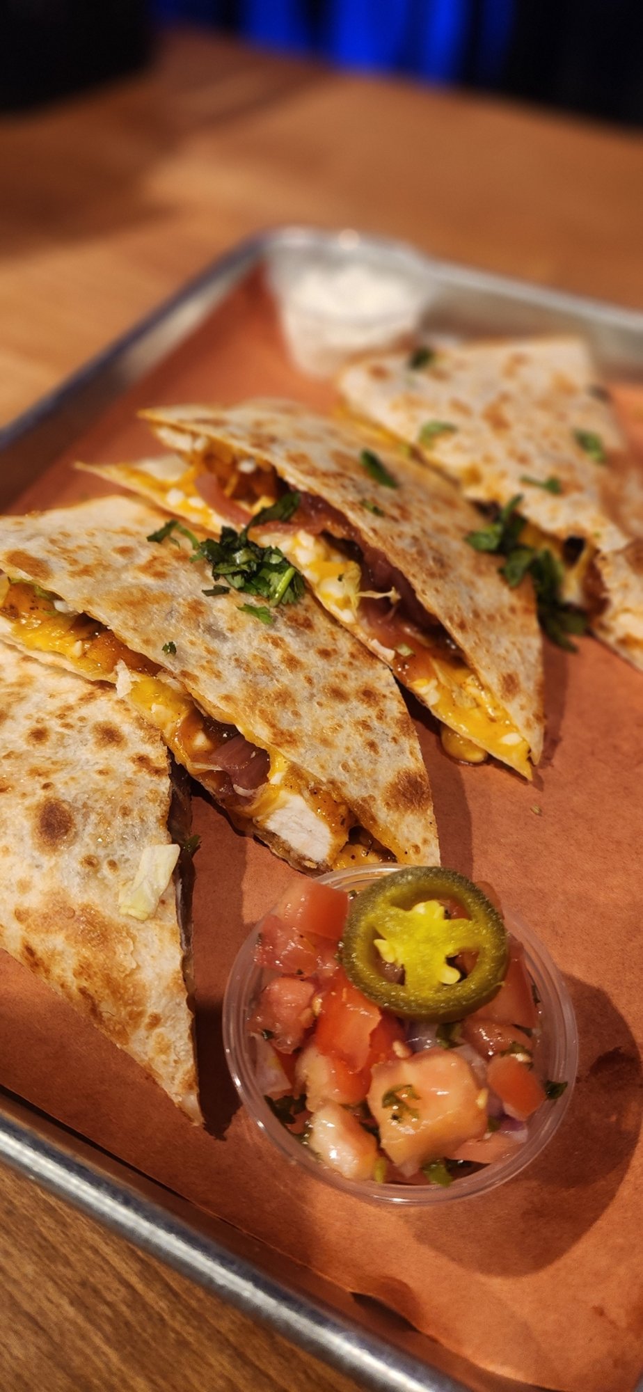 Jerk Chicken Quesadilla