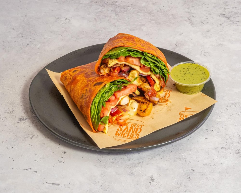Chilaquiles burrito