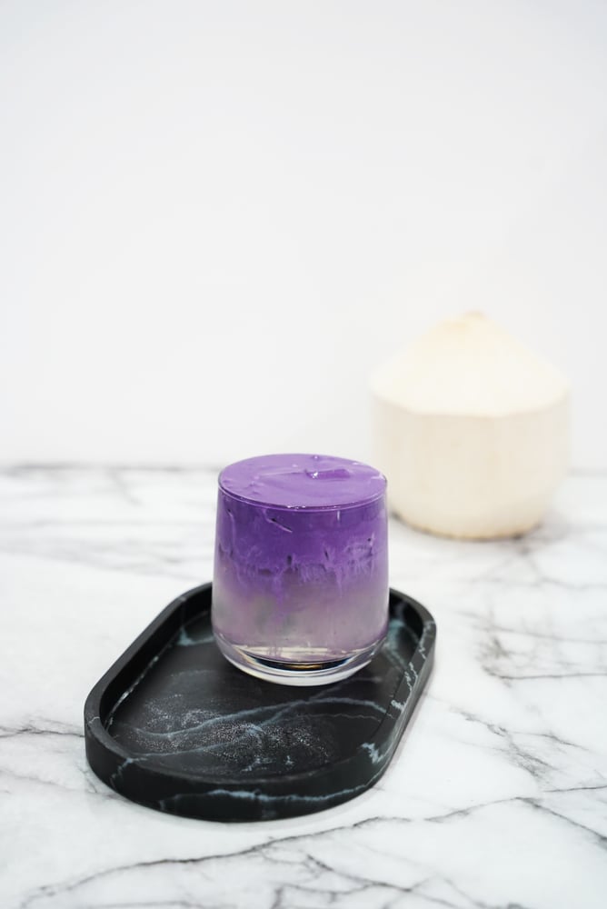 Ube Foam w/ Coconut Water