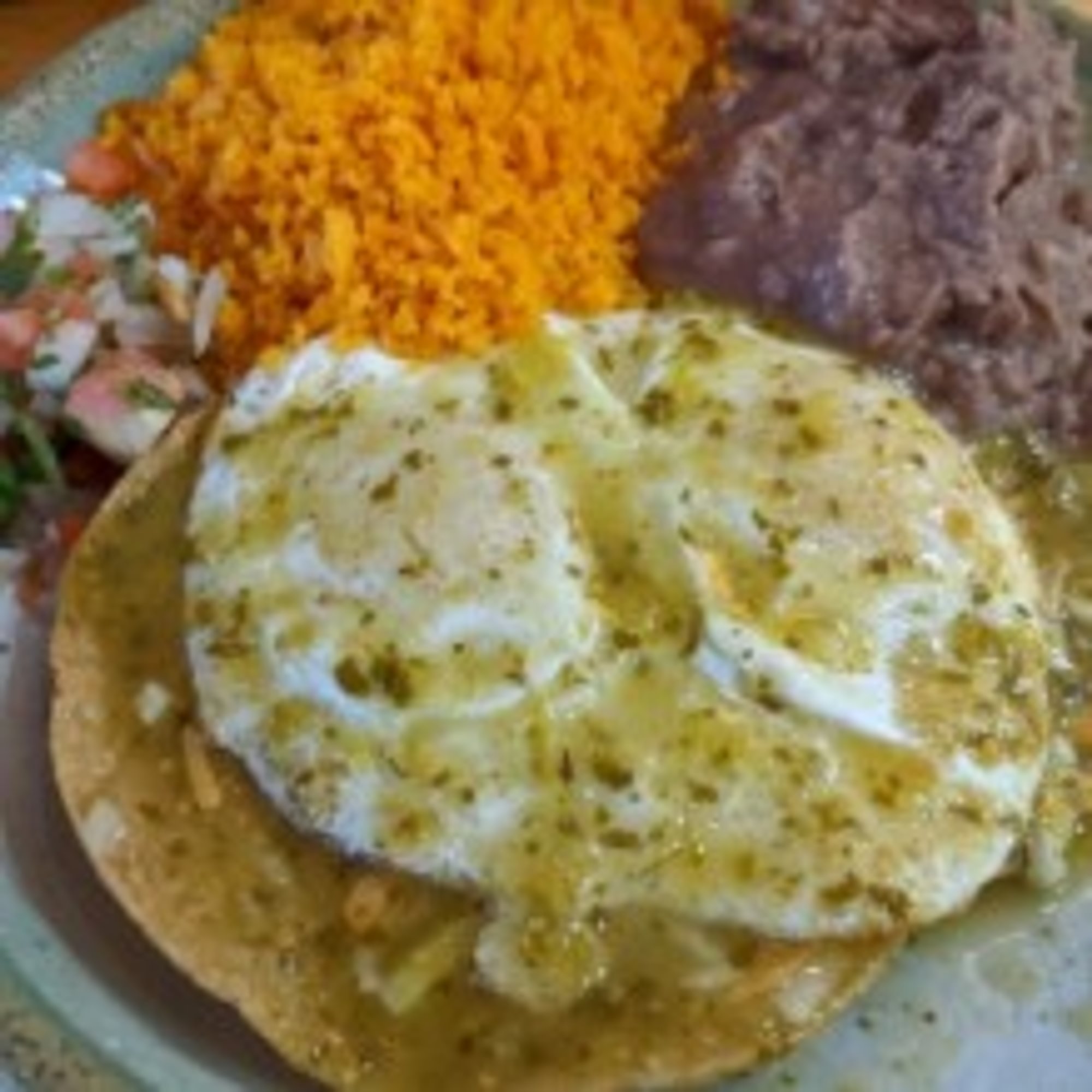 Huevos Rancheros Green Salsa