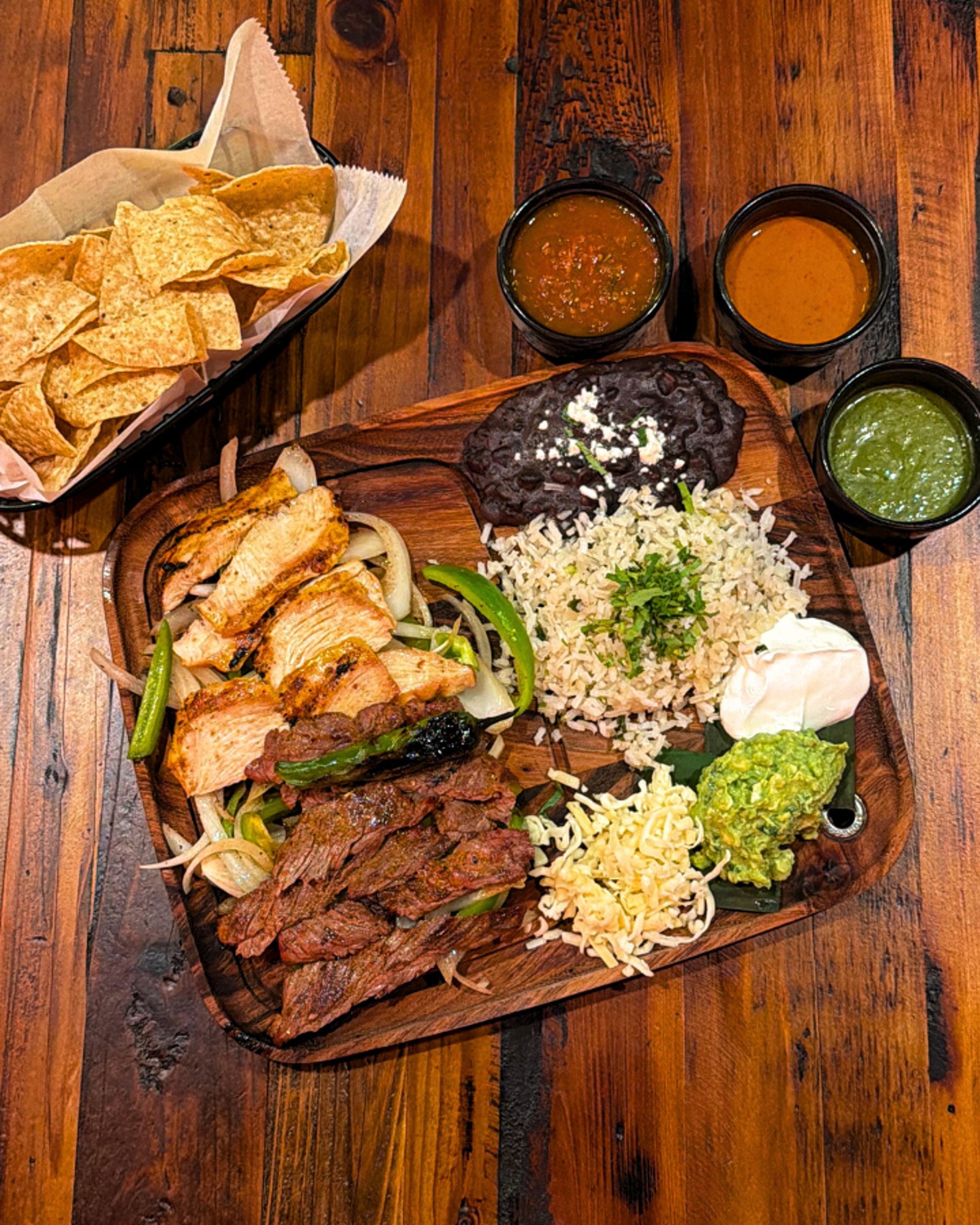 4) Steak Asada Plate