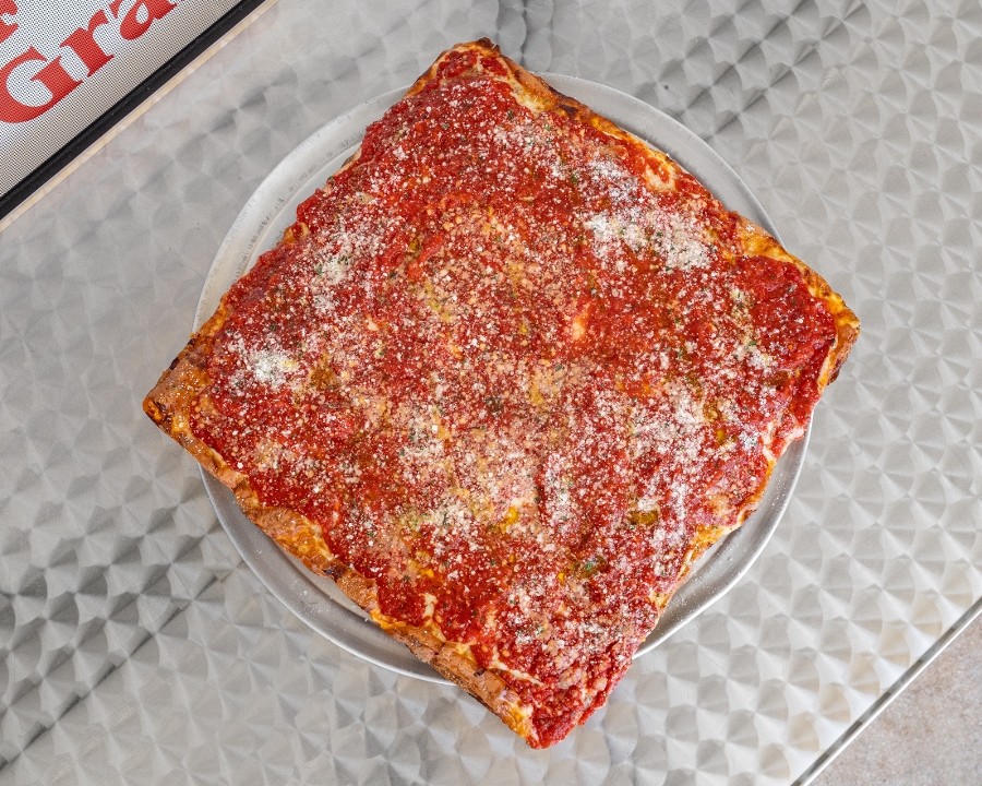 Upside Down Sicilian Pizza