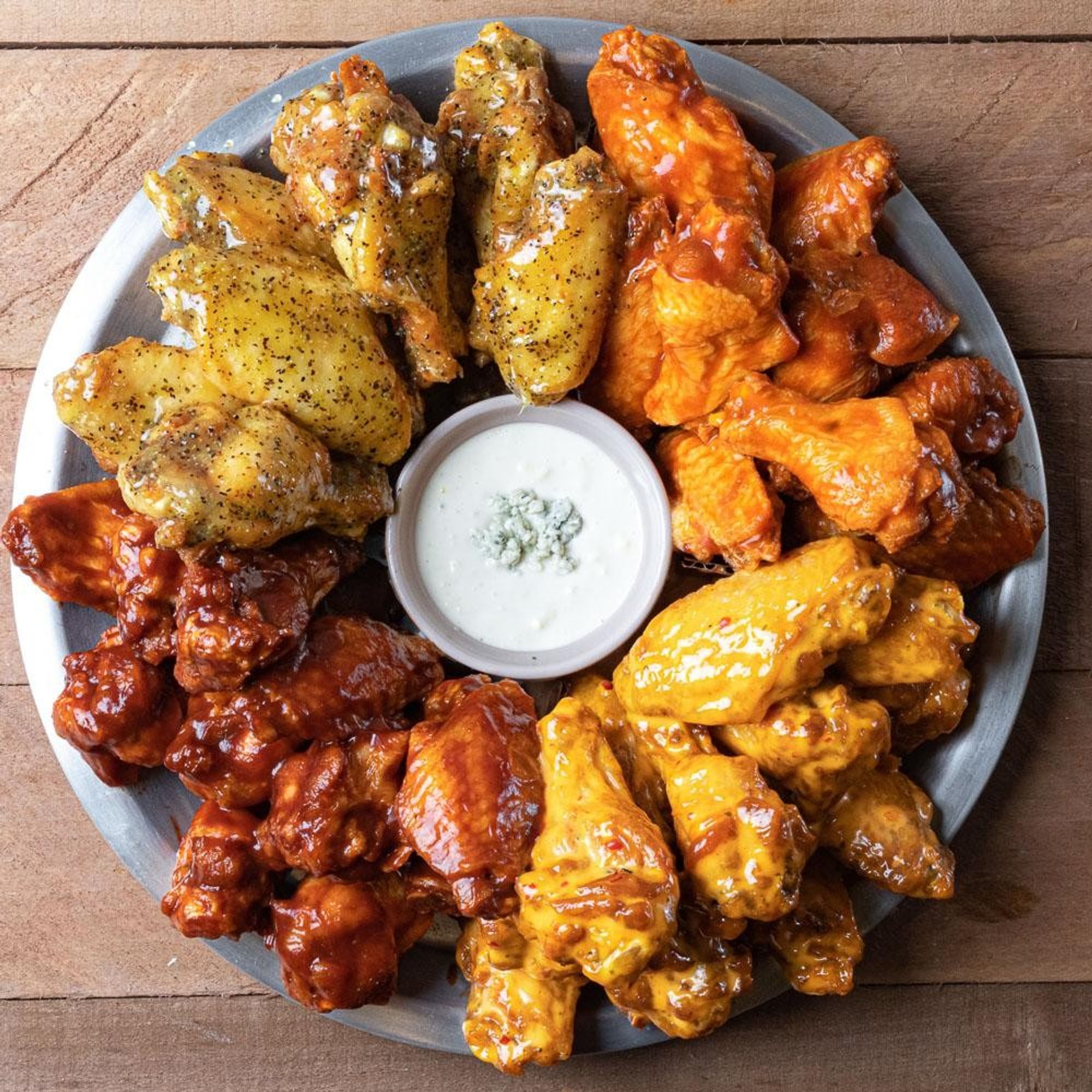 Flavored Bone in Chicken Wings