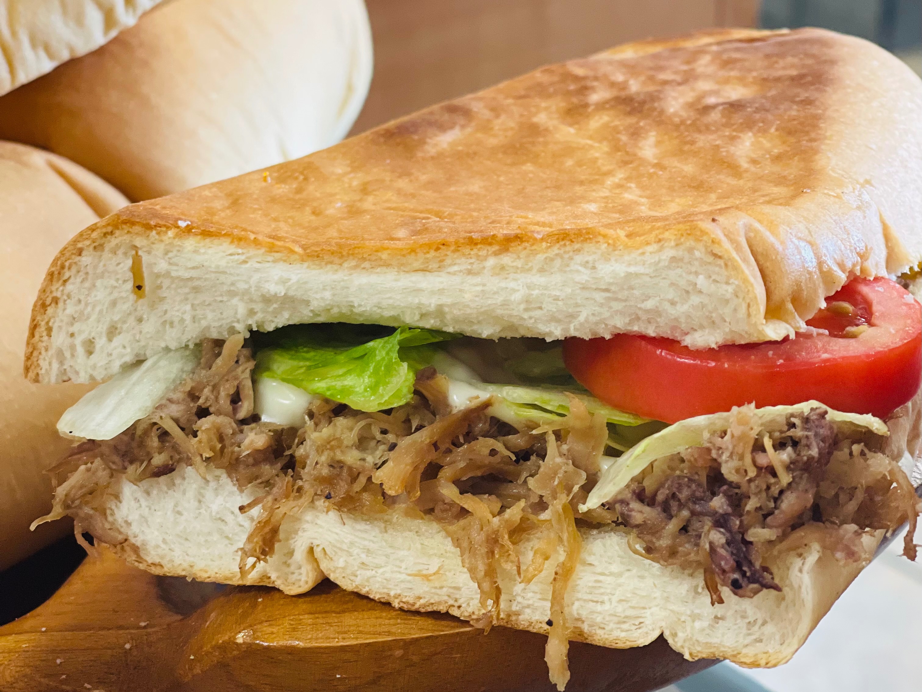 Pulled Pork half