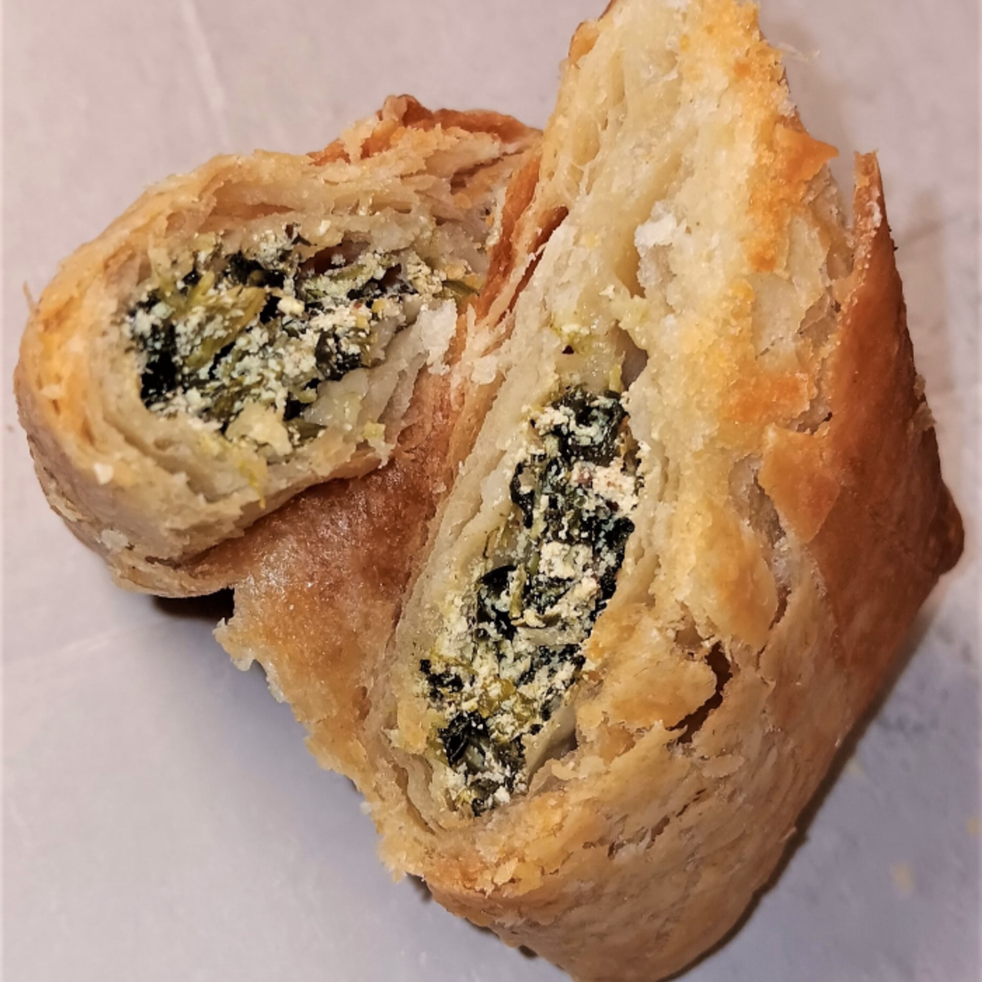 Single Spinach Patties (Pâté aux Epinard)