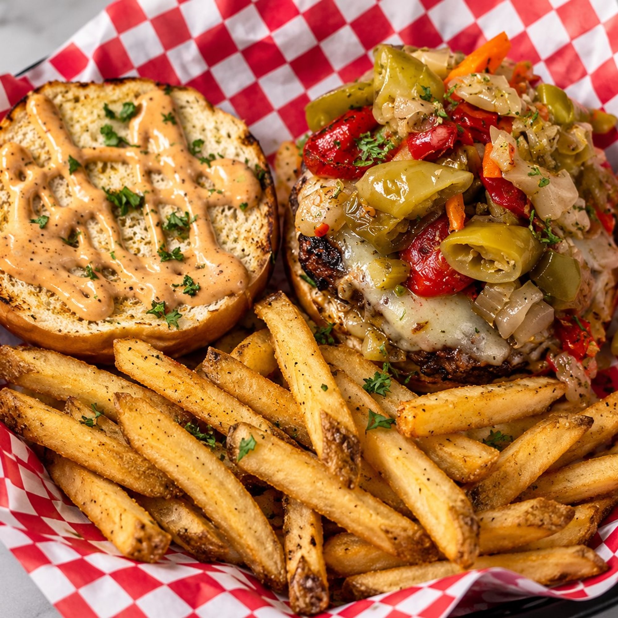 Hot Italian Burger