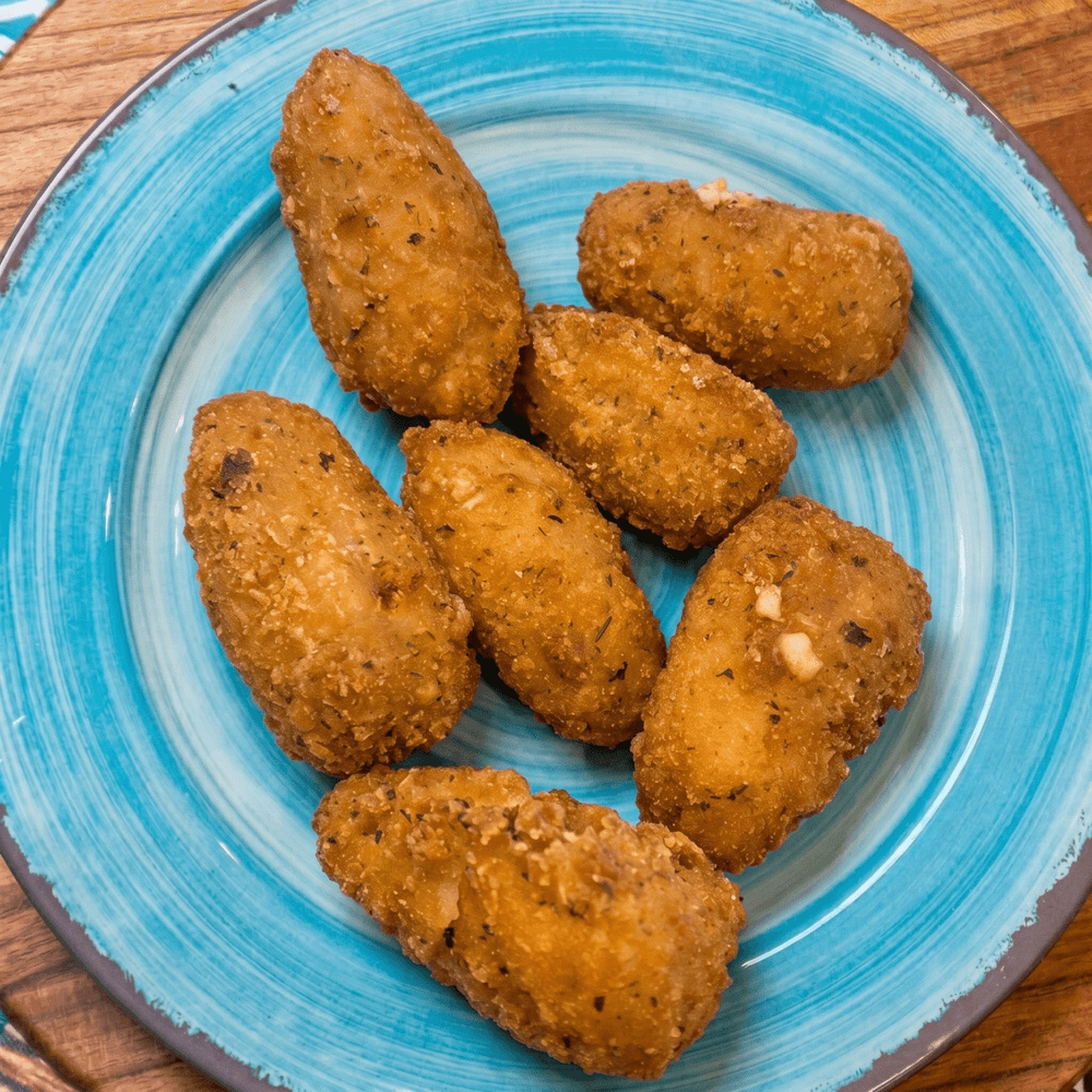 Bacon Gouda Mac N' Cheese Bites