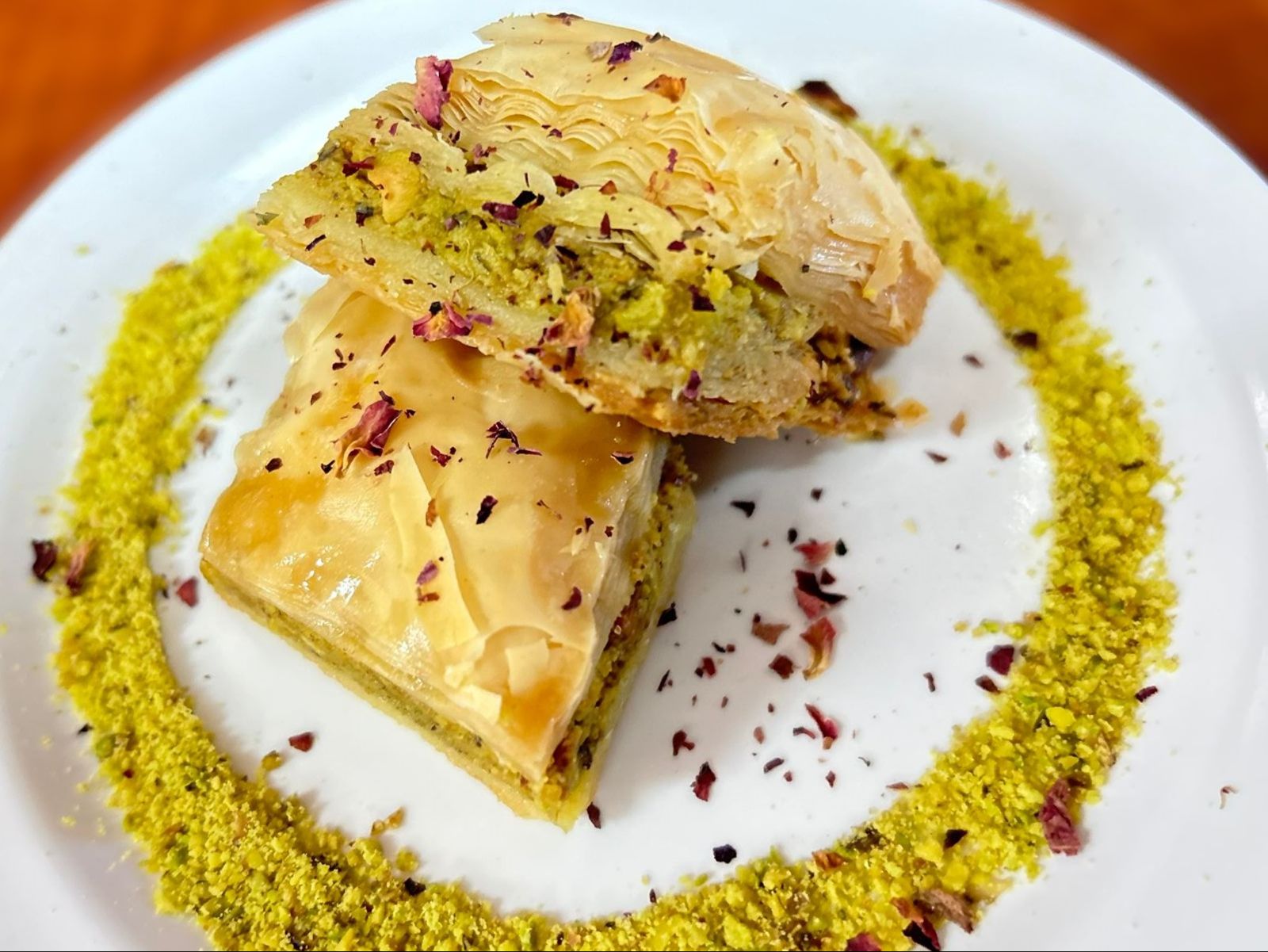 VEGAN Pistachio Baklava (1pc)