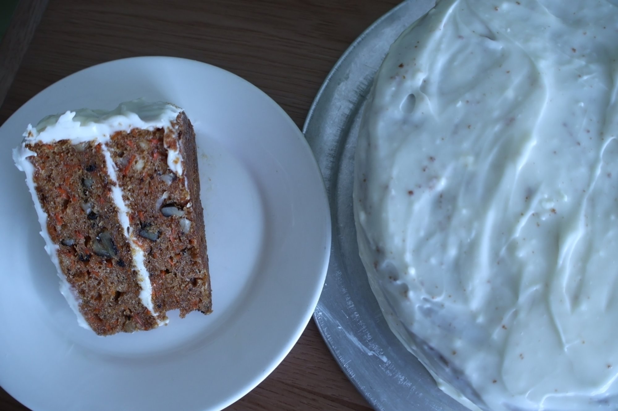 Slice of Carrot Cake