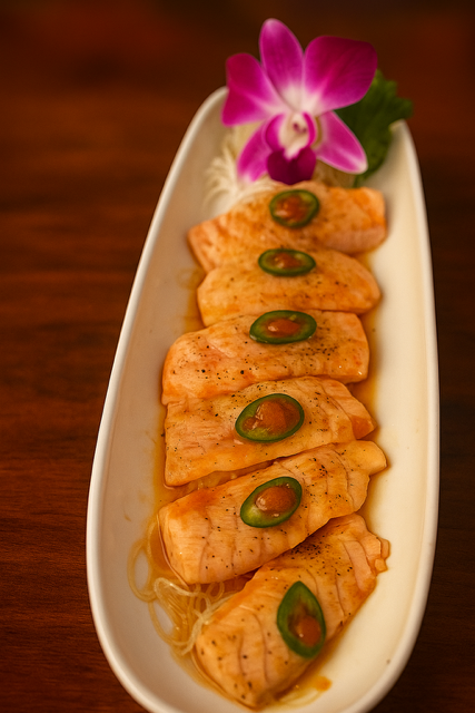 Hamachi Crudo