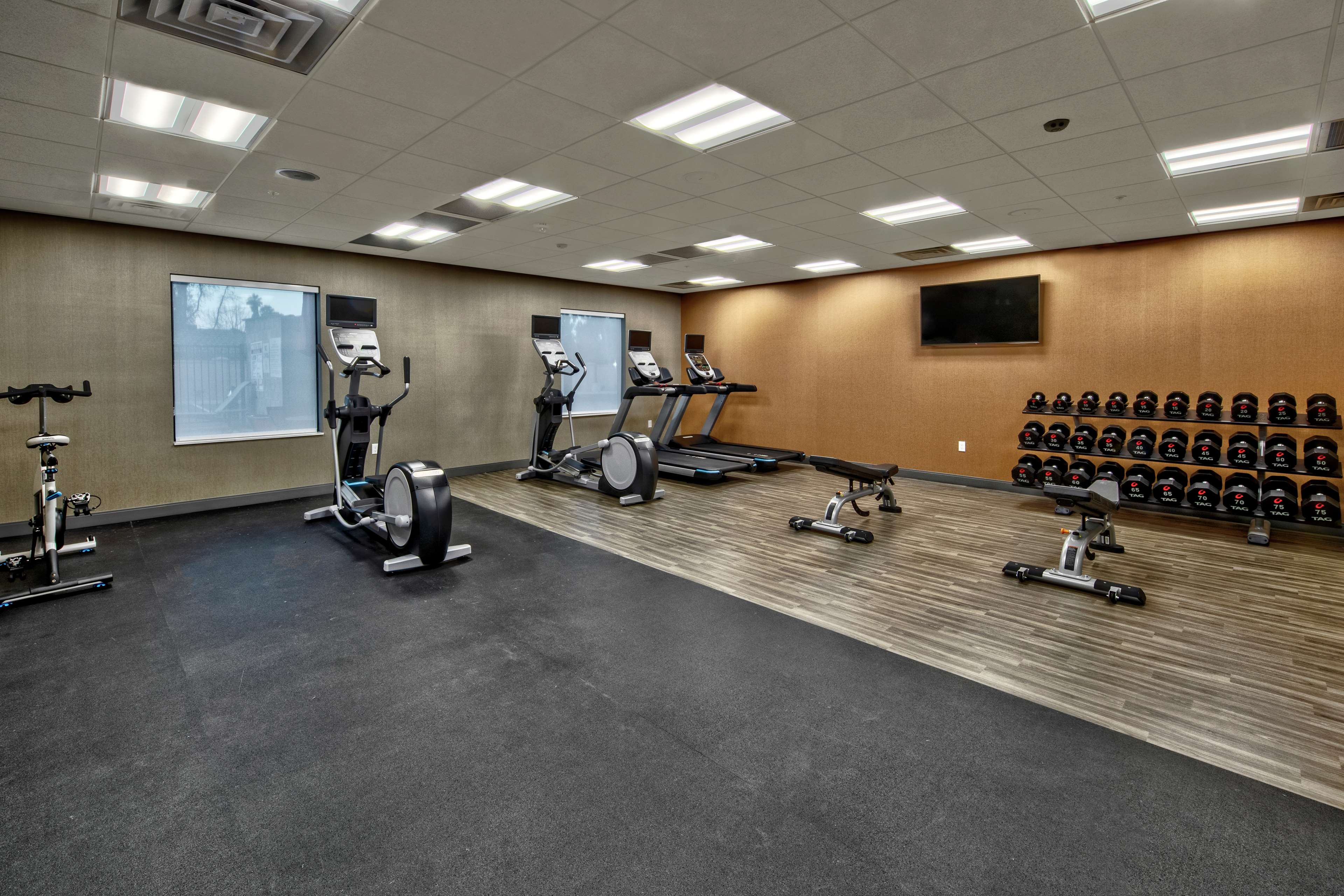 Health club  fitness center  gym