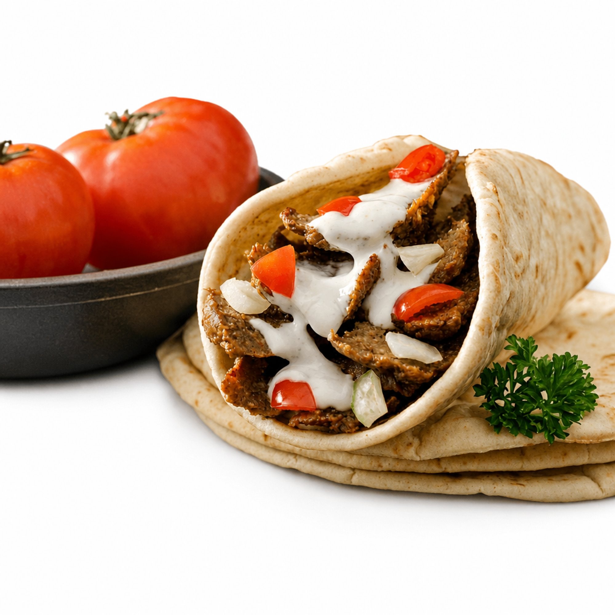 Lamb Gyro on Pita