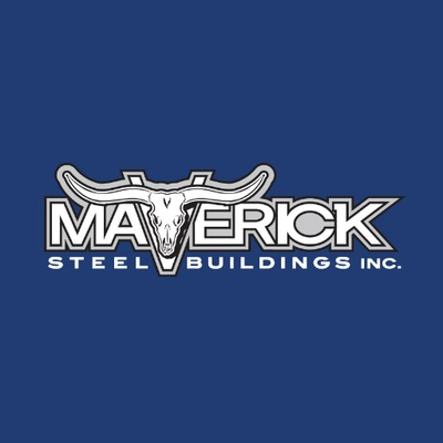 Maverick Steel Buildings Logo