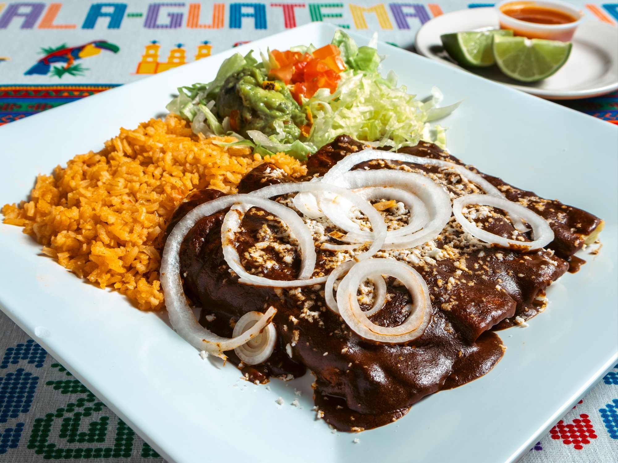 Mole Enchiladas