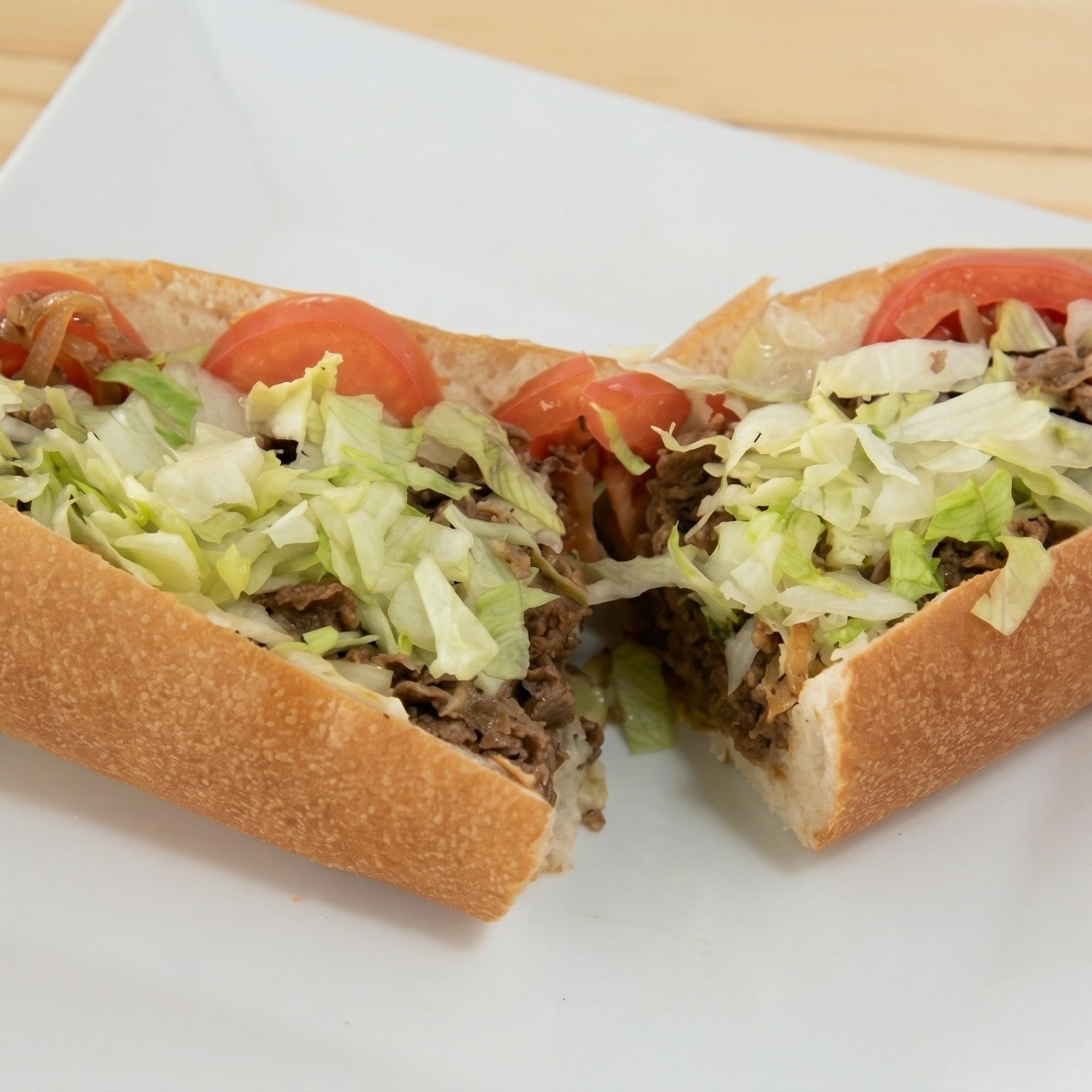 Cheesesteak Hoagie Sub