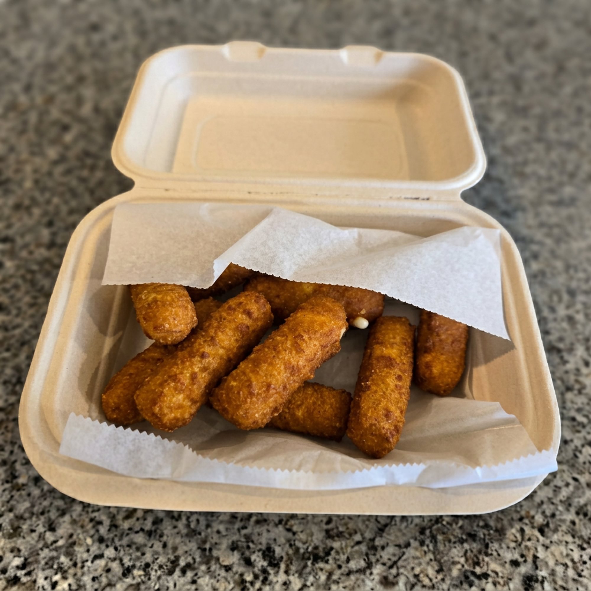 Battered Mozzarella Sticks