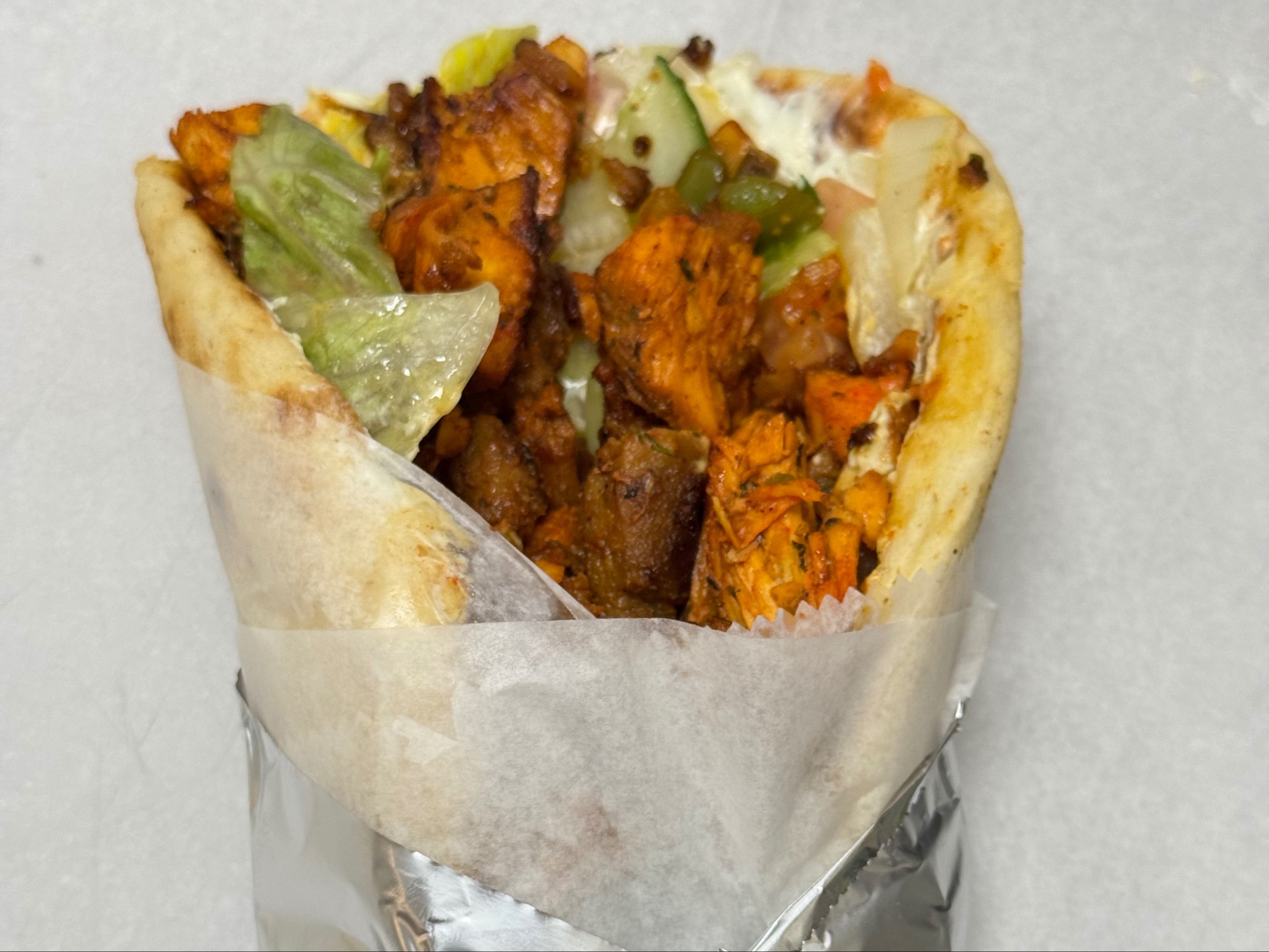 Chicken And Lamb Pita