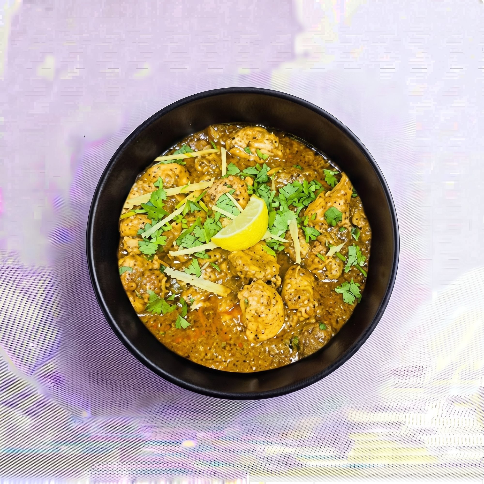 Black Pepper Chicken Karahi