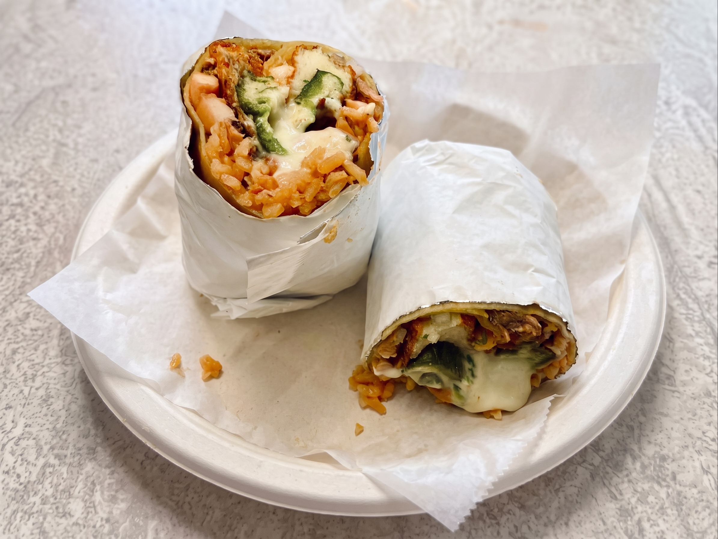 Chile Relleno Lengua Burrito