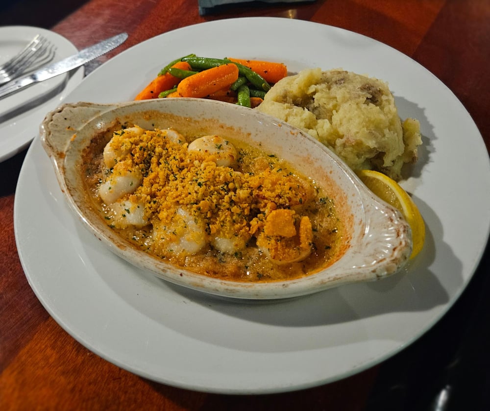 Baked Scallops