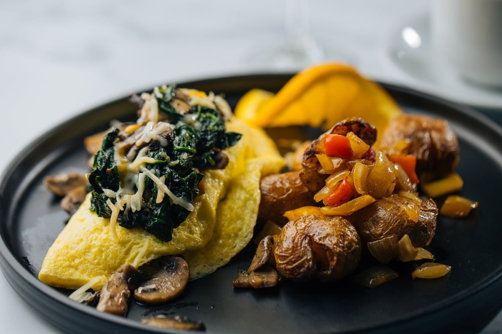 SPINACH & MUSHROOM